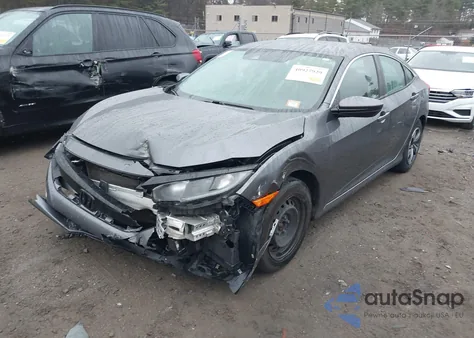 2020 Honda Civic Lx from USA, damaged, VIN 2HGFC2F63LH574540